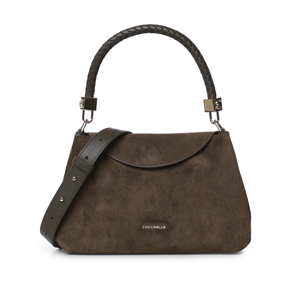 Coccinelle Tiggy Small Shoulder Bag - Female - Handbags - Brown - One Size - Bags