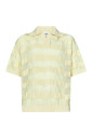 polo-jaune-a-rayures