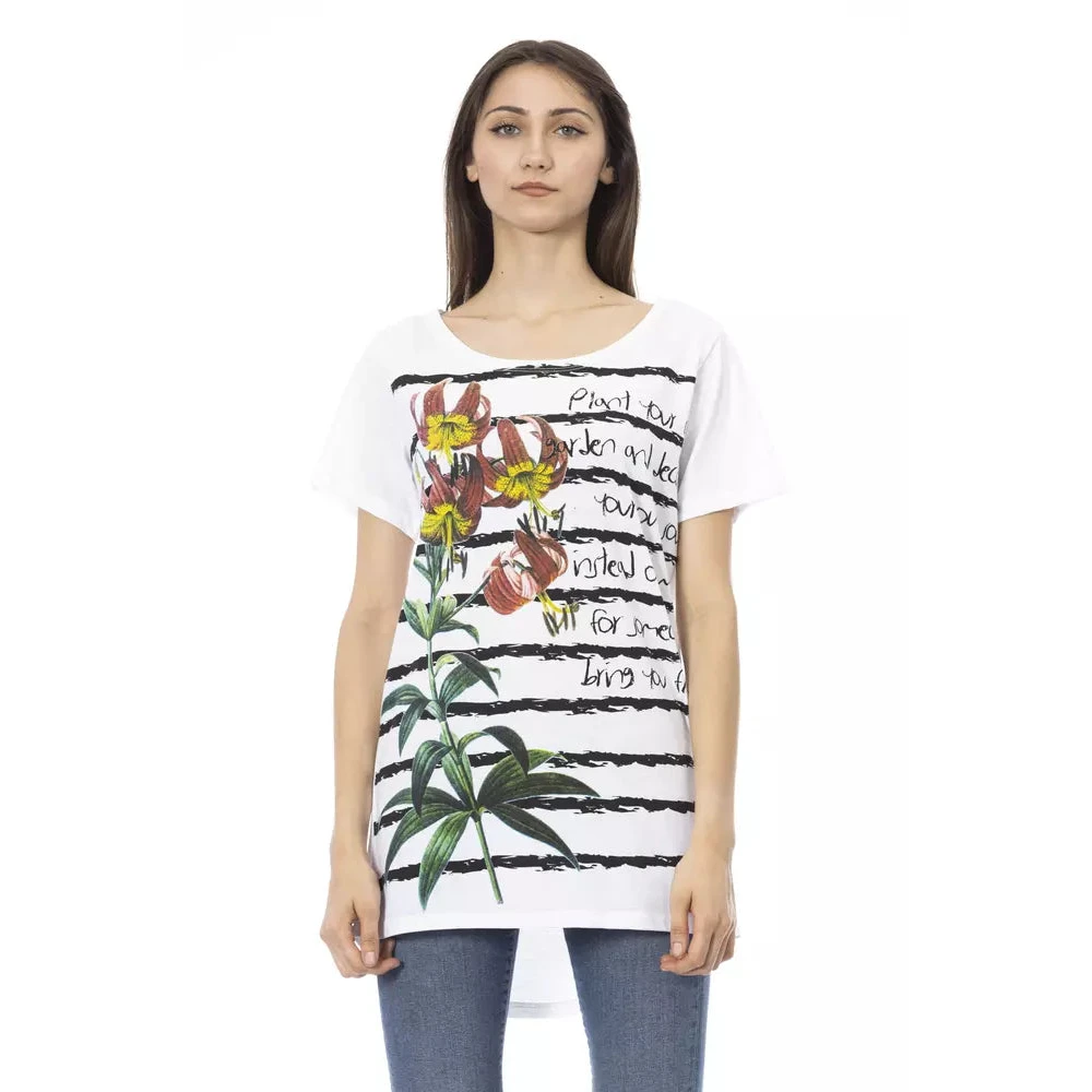 Trussardi Mujer Blanco - Action T-Shirt- Tops - Xl- Action T-Shirt