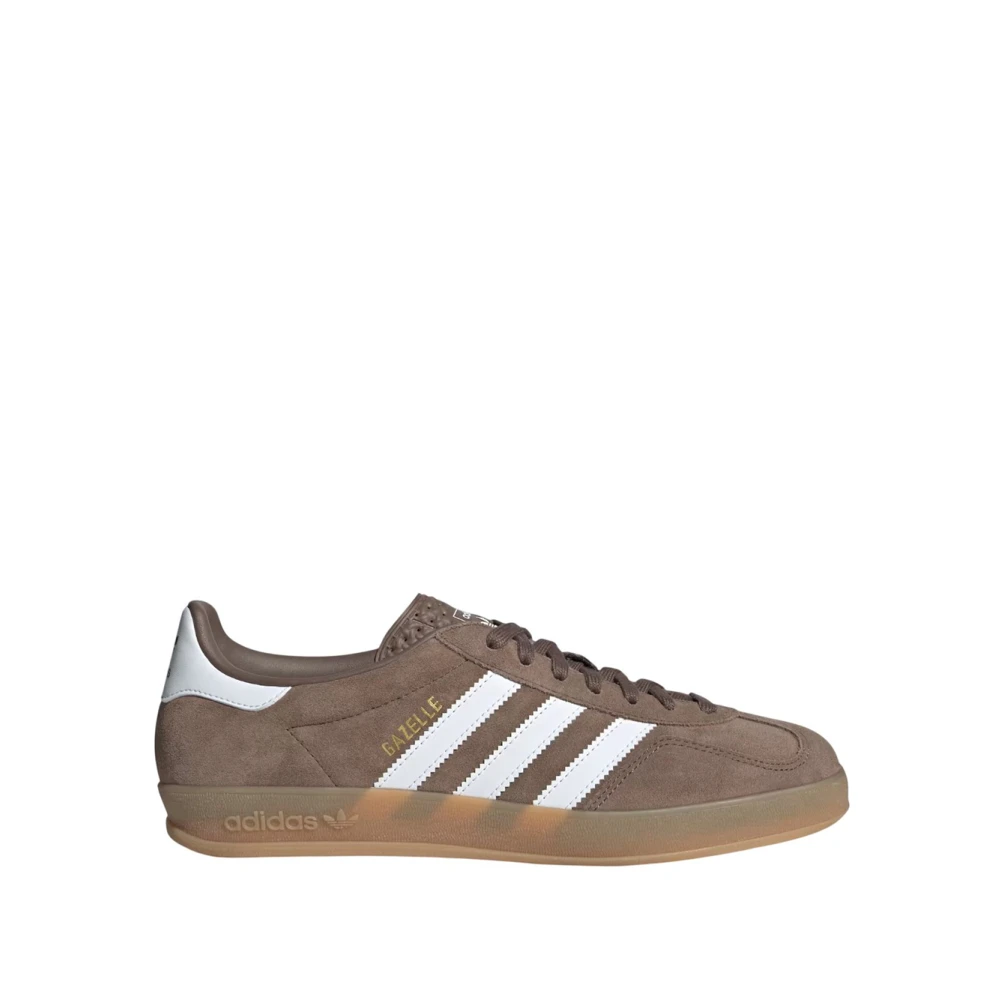 Adidas Gazelle Indoor Sneakers Brun Unisex Brown, Herr