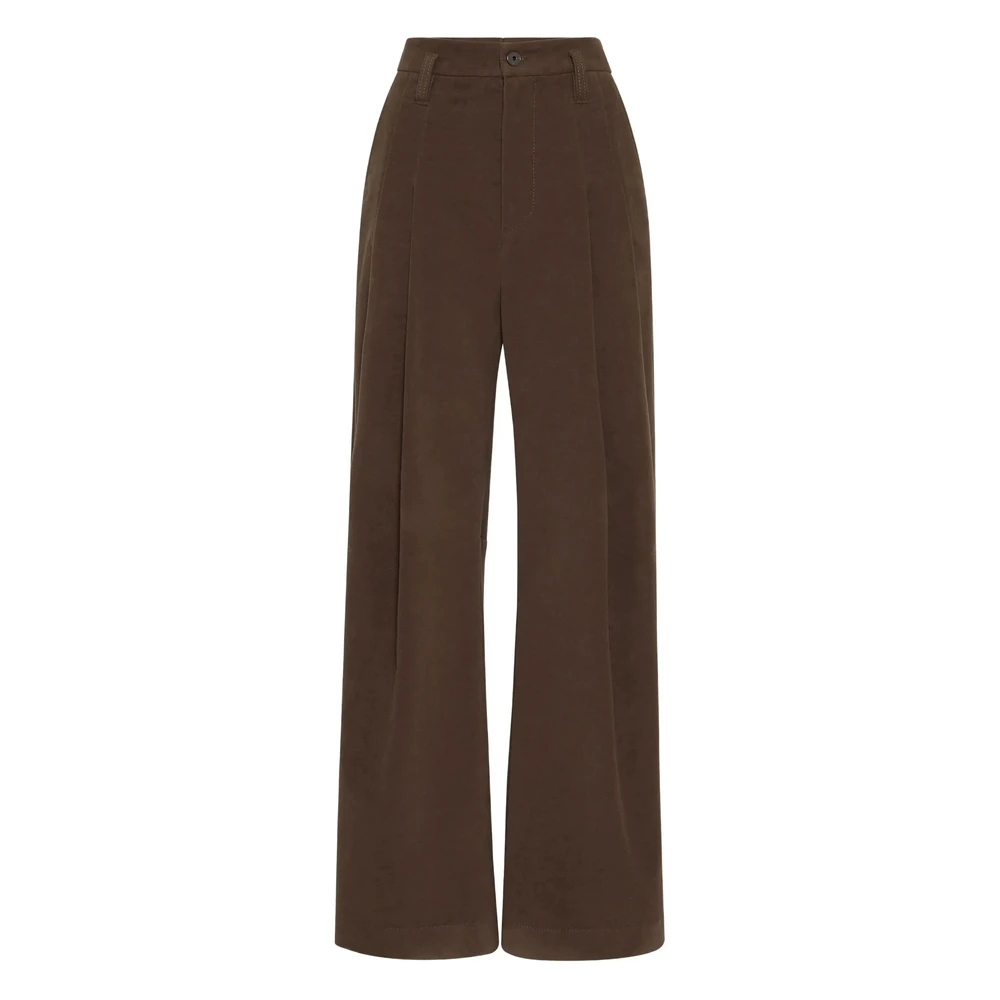 Trousers > Wide Trousers - - Brunello Cucinelli - Modalova