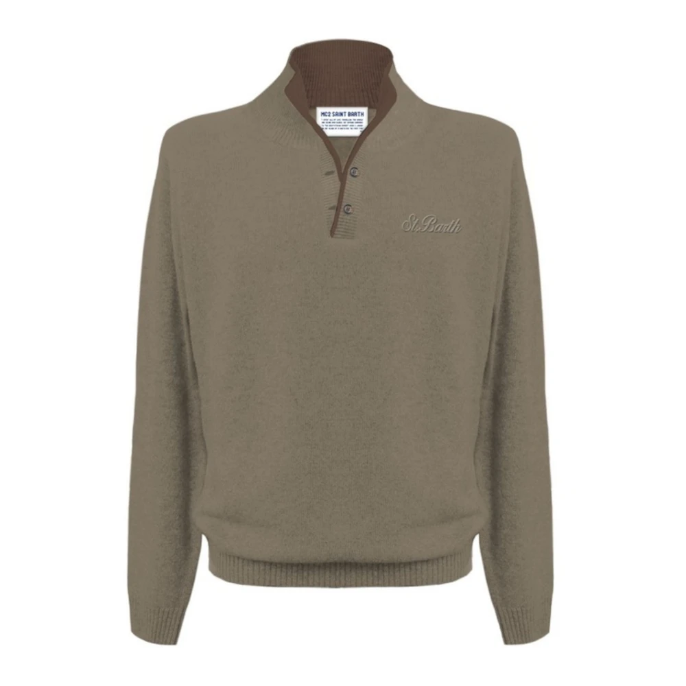 MC2 Saint Barth Bruine Sweaters voor Mannen Brown Heren