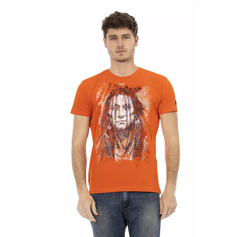 Trussardi Uomo Arancione - Action T-Shirt - Tops - Xl