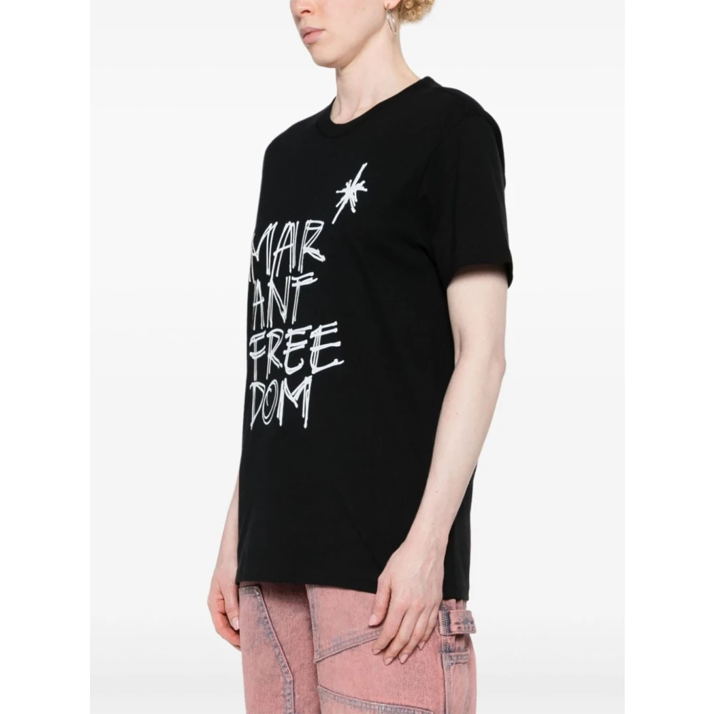 Isabel Marant Étoile Zwarte T-shirts en Polos Collectie Black Dames