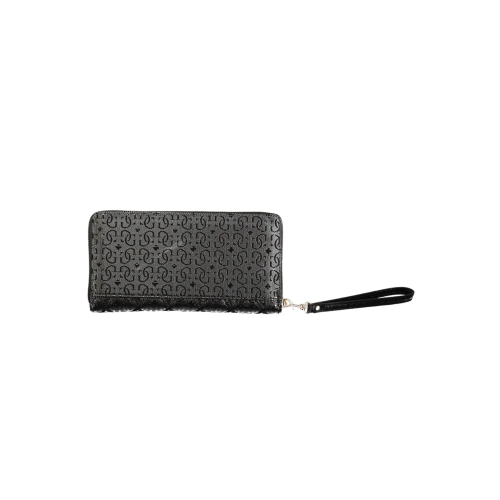 Guess Zwarte Damesportemonnee met Ritssluiting Black Dames