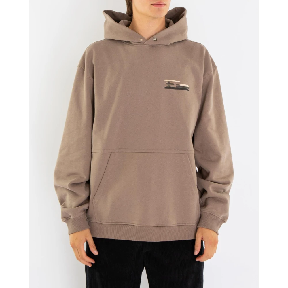 Filling Pieces Pavilion Hoodie voor heren Brown Heren