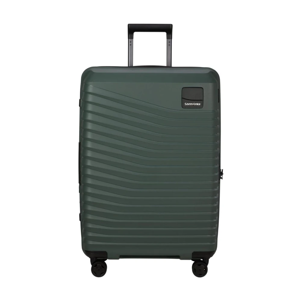 Samsonite Uitbreidbare Intuo Trolley Lichtgewicht en Krasbestendig Green Unisex