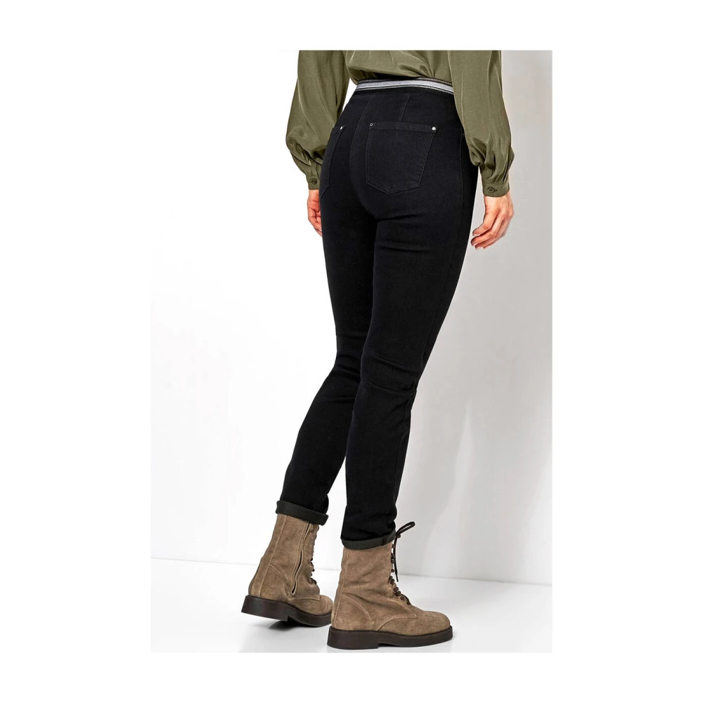 Toni Dress Stijlvolle Pantalon Black Dames