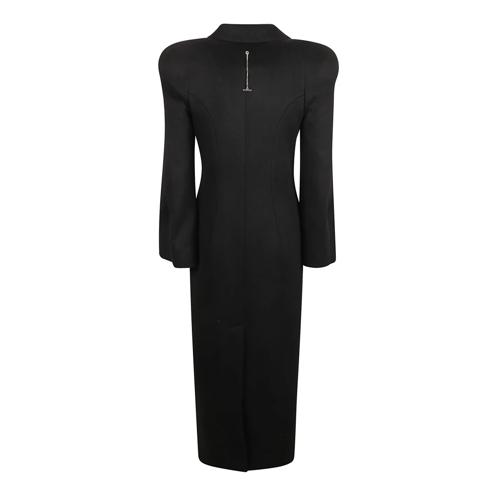 alexander mcqueen Zwarte getailleerde jas Black Dames