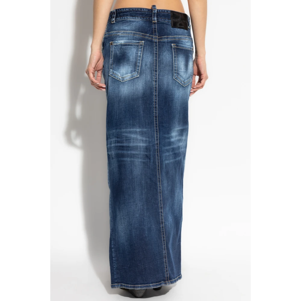 Dsquared2 Denim rok Blue Dames