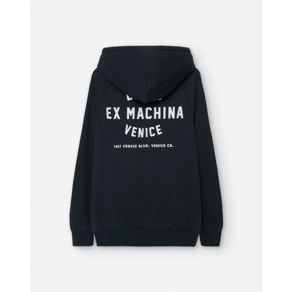 Deus Ex Machina Zwarte trui met achterprint Black Heren