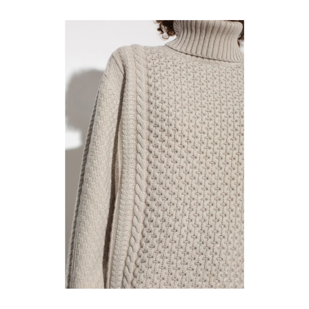 Fabiana Filippi Luxe gebreide kleding voor vrouwen Gray Dames