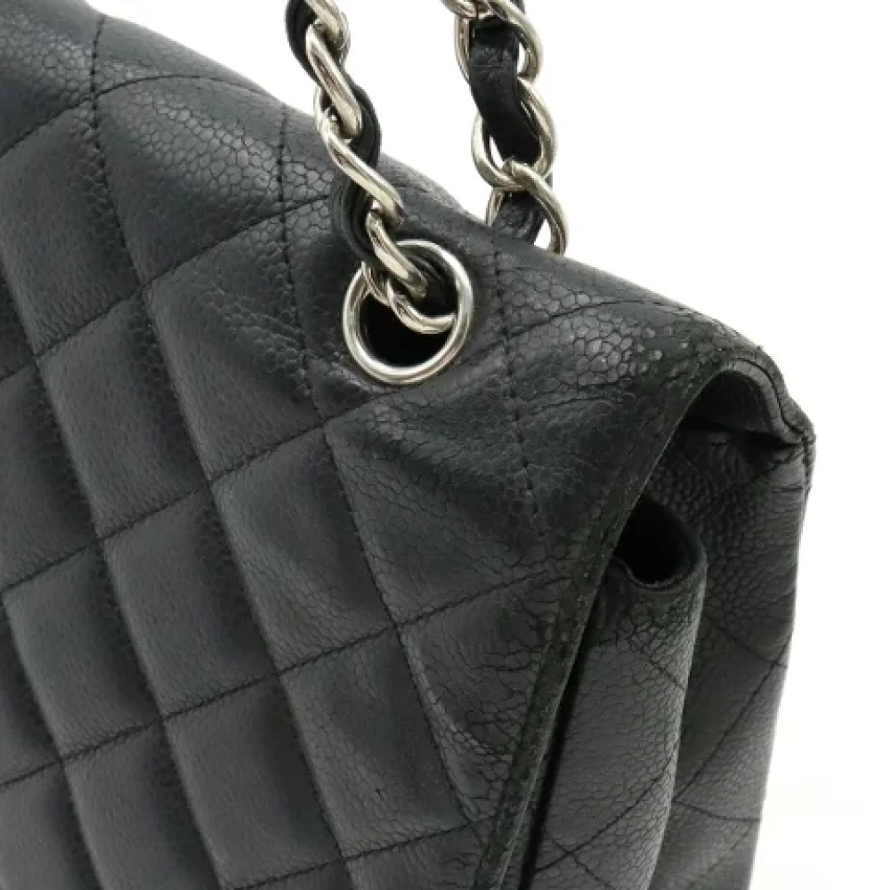 Chanel Vintage Pre-owned Leather chanel-bags Black Dames