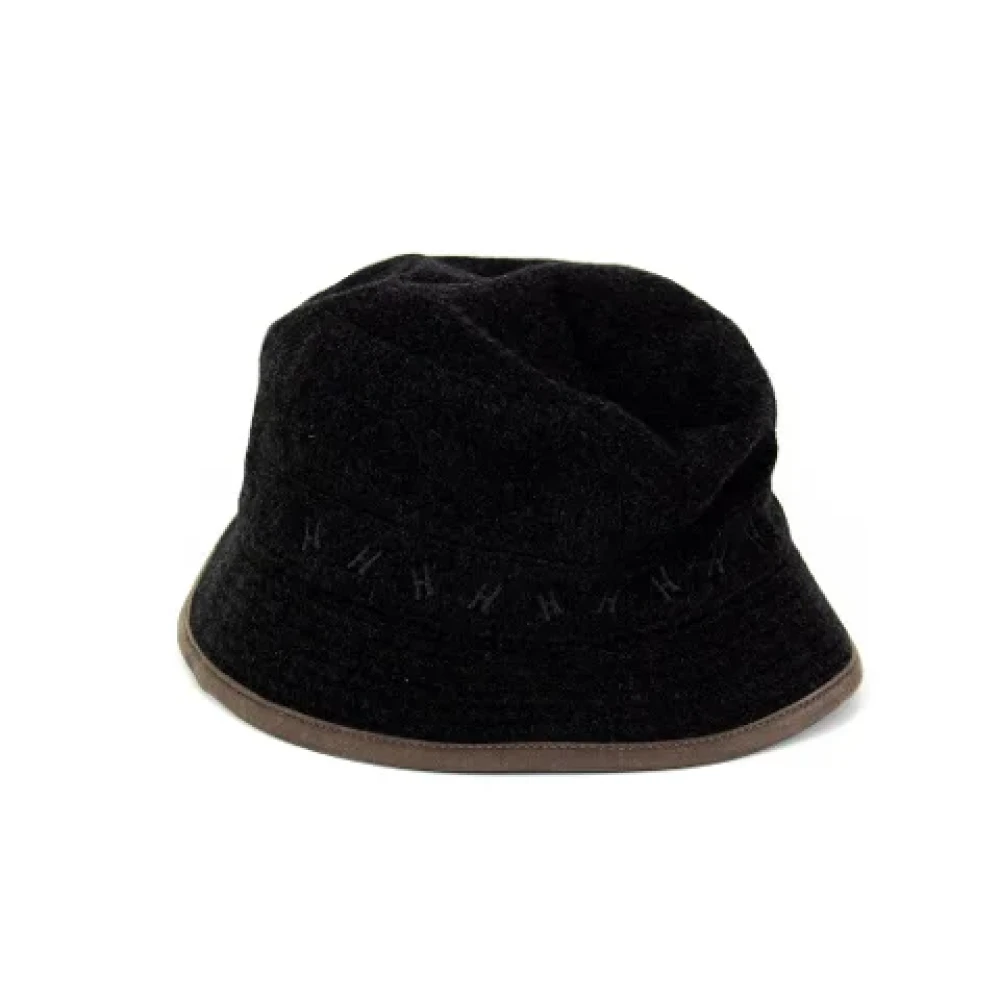 Hermès Vintage Pre-owned Fabric hats Black Dames
