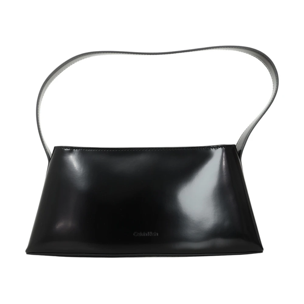 Calvin Klein Zwarte schoudertas Eenvoudig en essentieel Black Dames