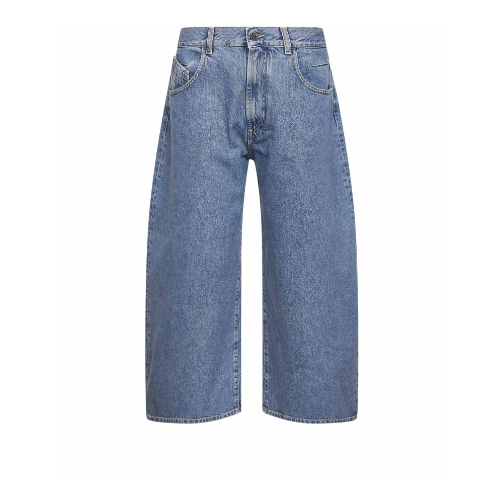 The Attico Women's Blue Loose-Fit Jeans - Loose Fit Jeans - W27 - Jeans