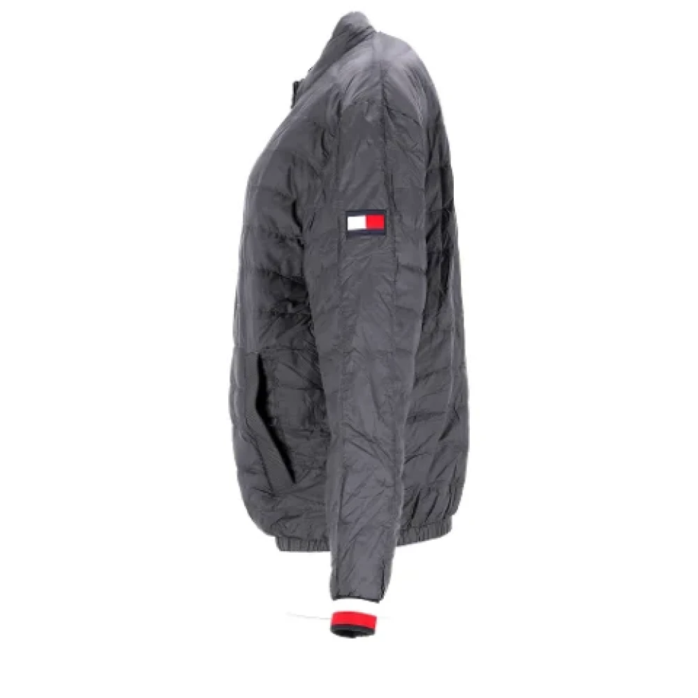 Tommy Hilfiger Pre-owned Nylon outerwear Gray Heren