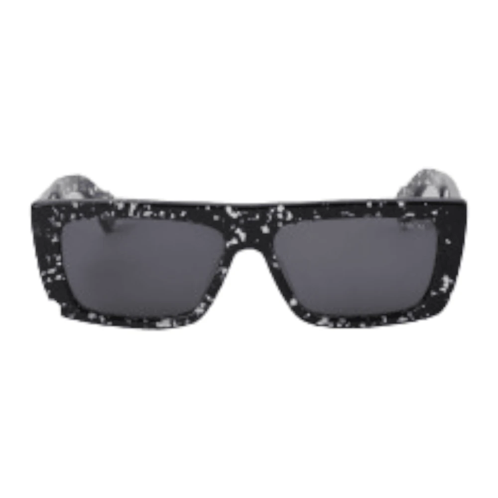 Marcelo Burlon Unisex Black Squadrata Sunglasses