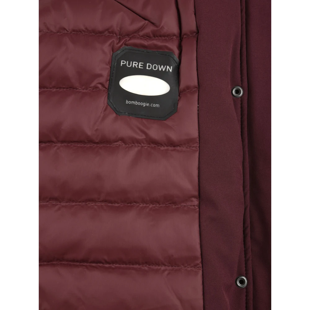 BomBoogie Stijlvolle Damesjas Mahoniekleur Brown Dames