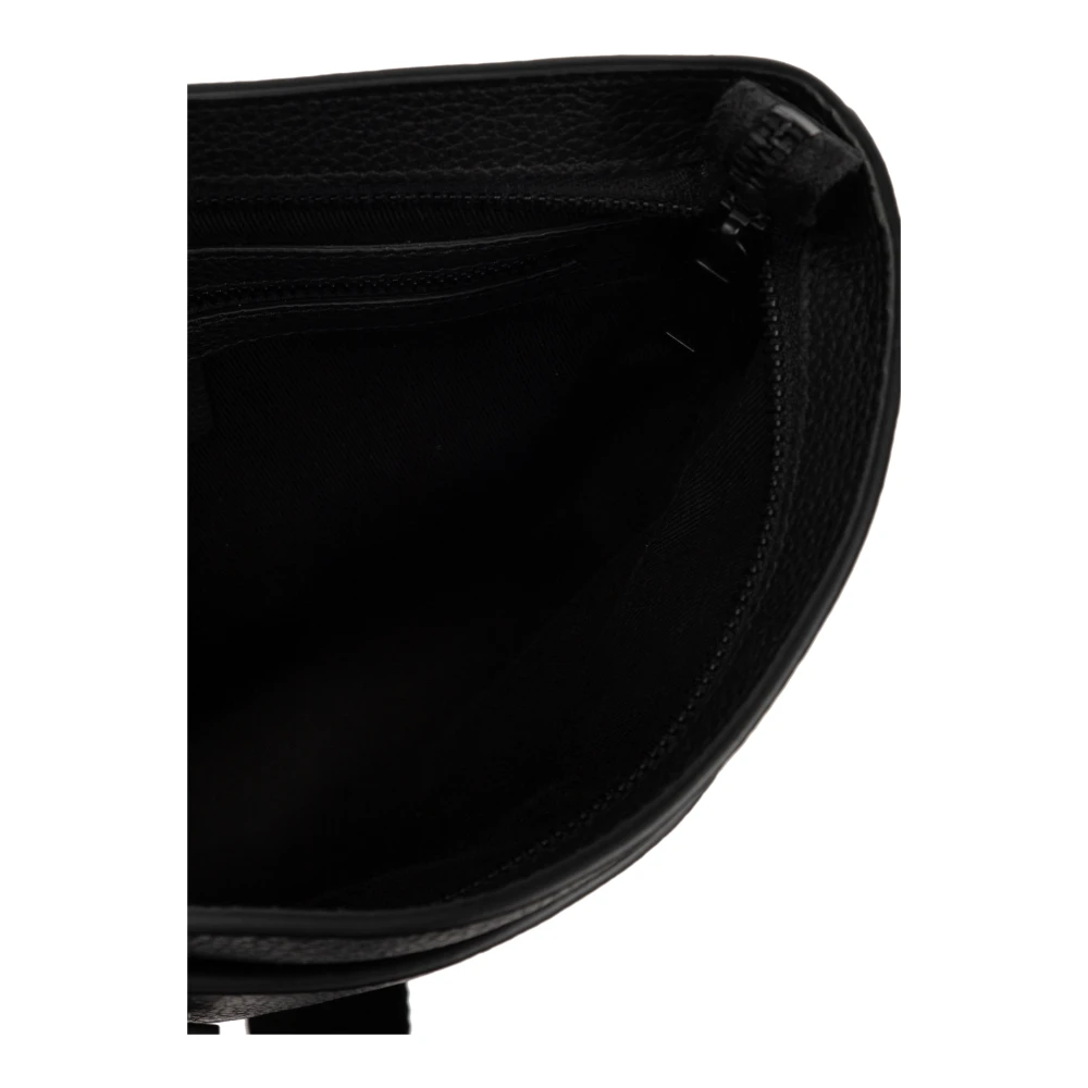 Salvatore Ferragamo Schoudertas Twins Black Heren