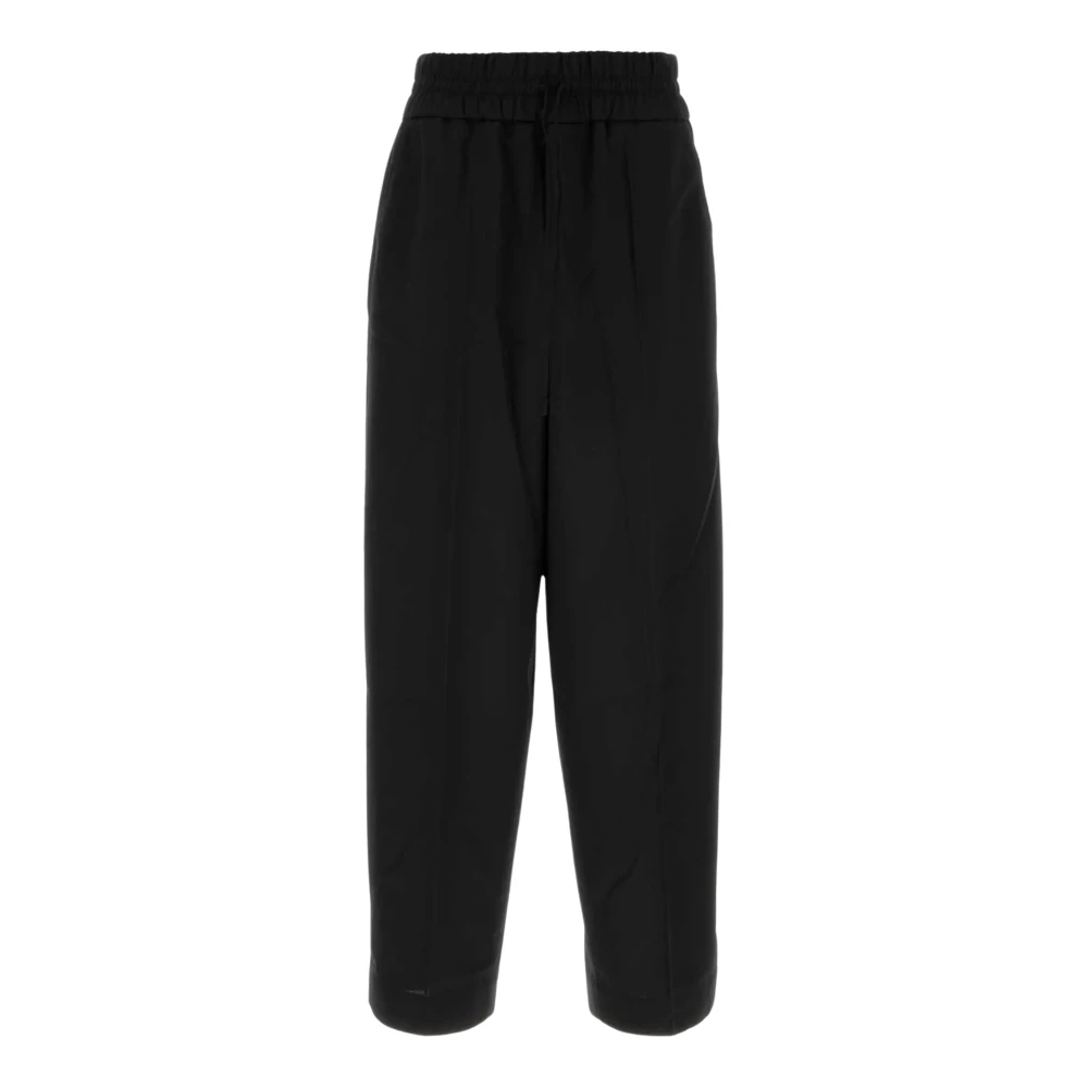 Ami Paris Uomo Nero Pantaloni, S, New,