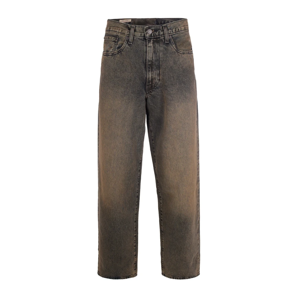 Levi's Men's Orange 578 Faded Baggy Jeans - Straight Fit Jeans - W30 L32 - Jeans