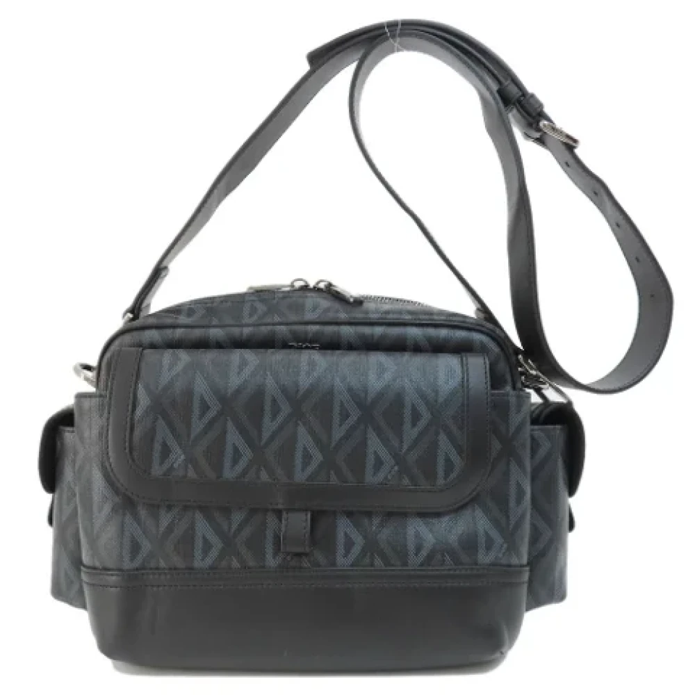 Dior Vintage Pre-owned Fabric dior-bags Blue Dames