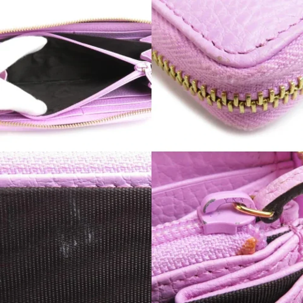 Gucci Vintage Pre-owned Leather wallets Pink Dames