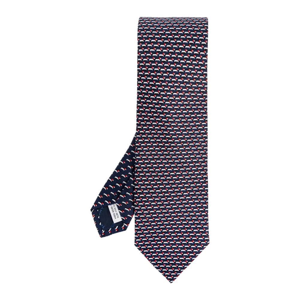 Ferragamo Uomo Blu - Silk Tie - Accessories - One Size