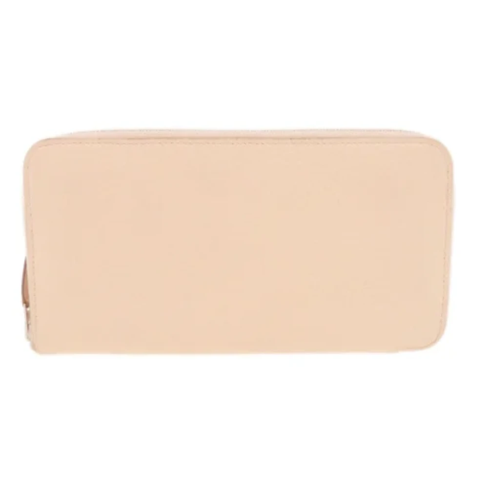 Hermès Vintage Pre-owned Leather wallets Pink Dames