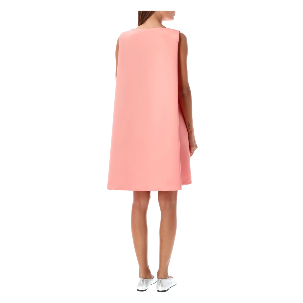 Philosophy di Lorenzo Serafini Mini Duchesse Zijden Jurk Rosa Pink Dames