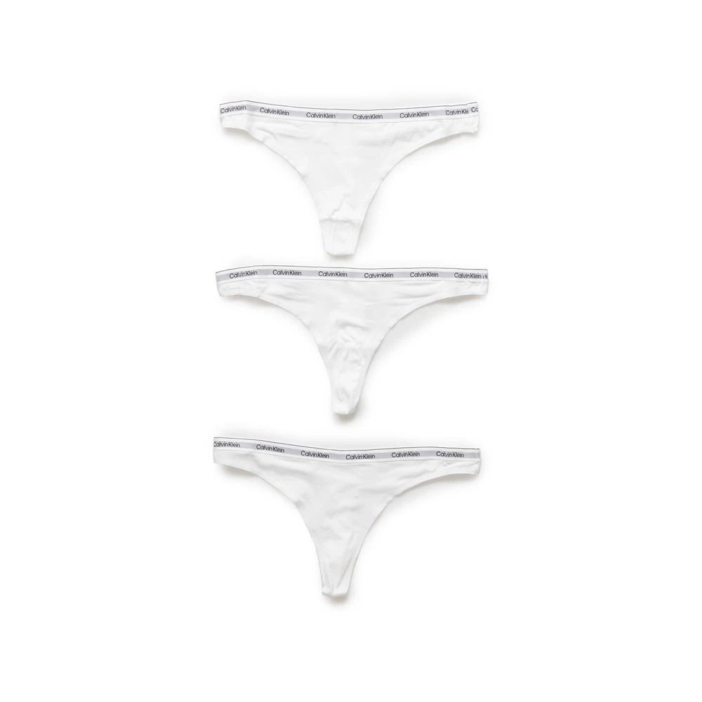 Calvin Klein Katoenen Ondergoed Collectie Lente Zomer White Dames