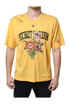 yellow-floral-cotton-t-shirt-with-round-neck