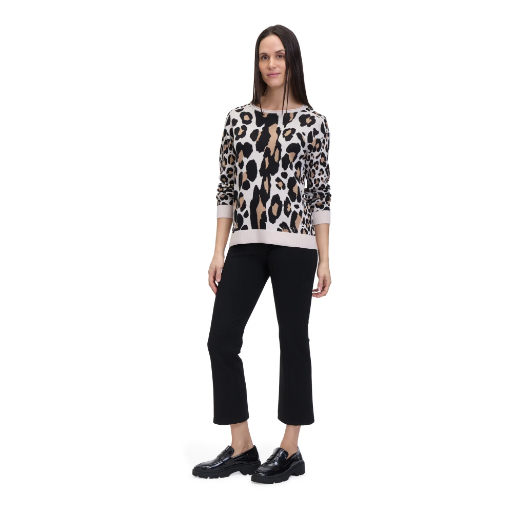 Betty Barclay Dieren Jacquard Gebreide Trui Multicolor Dames