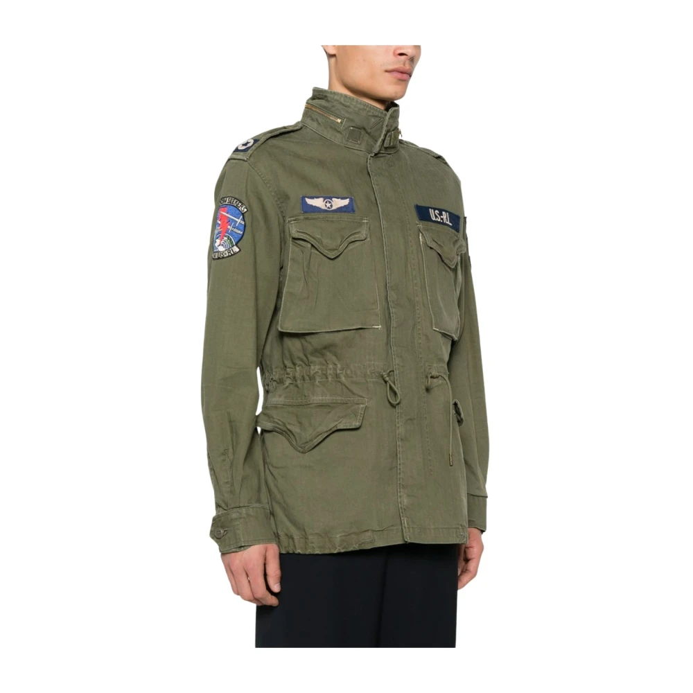 Polo Ralph Lauren Groene Parka Jas Stijlvol Comfort Avontuur Green Heren