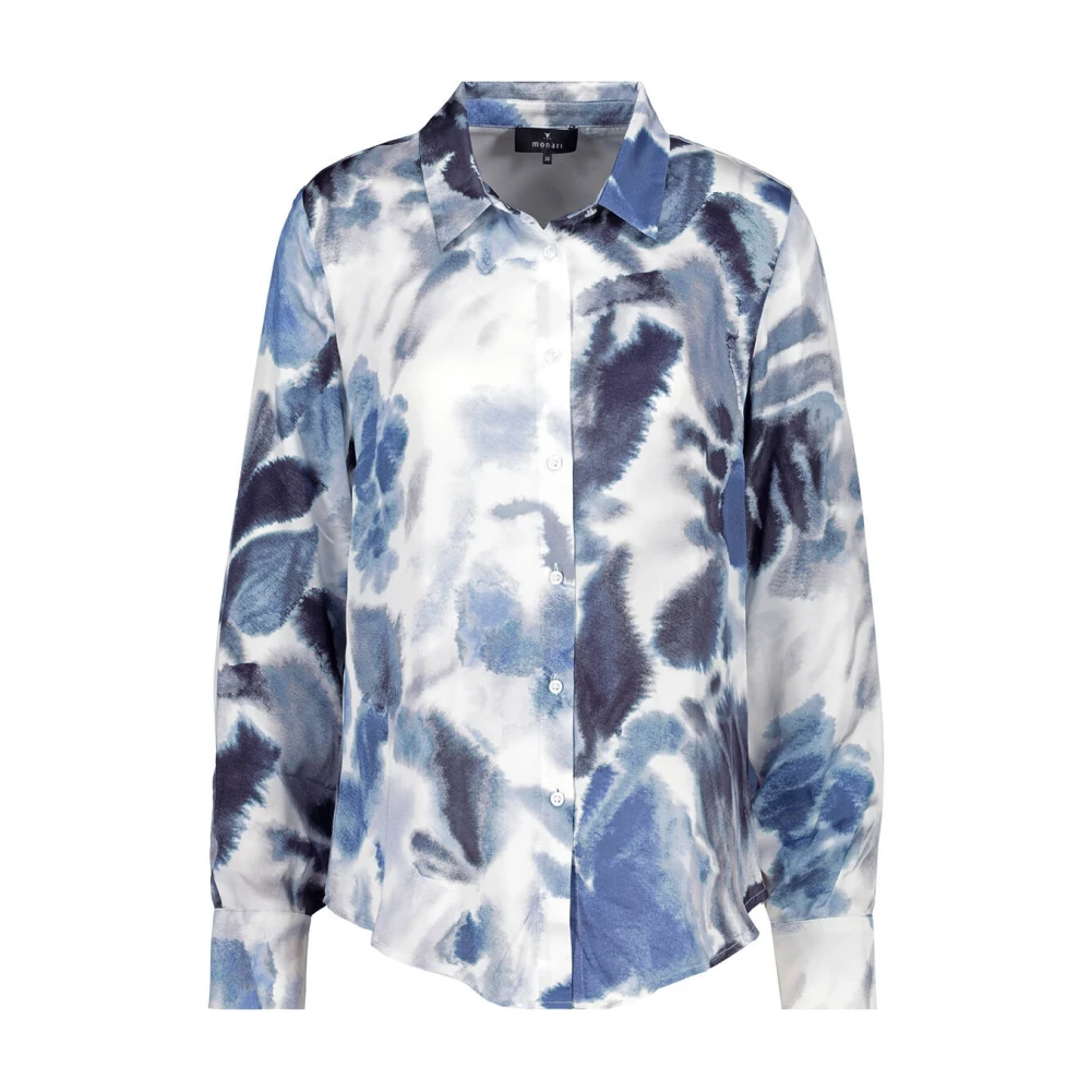 Monari Lange Mouw Blouse Multicolor Dames
