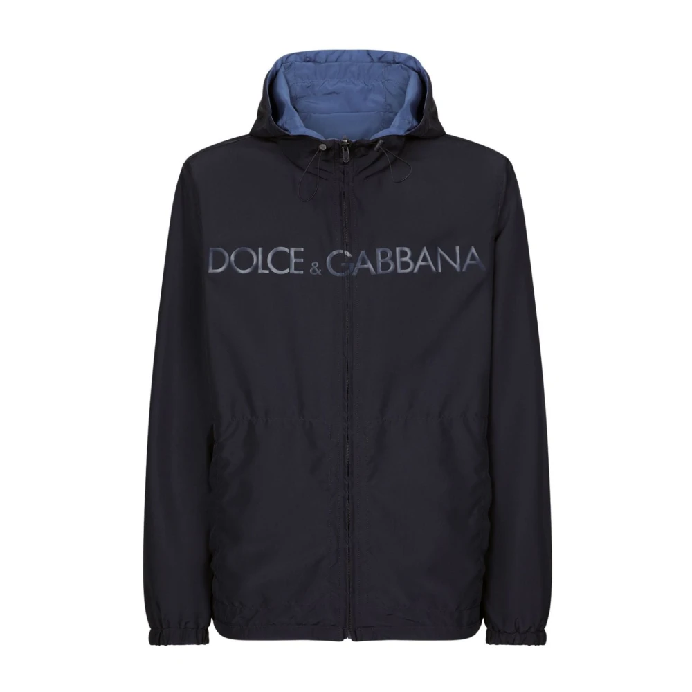Dolce & Gabbana Blauwe Jassen van Dolce Gabbana Blue Heren