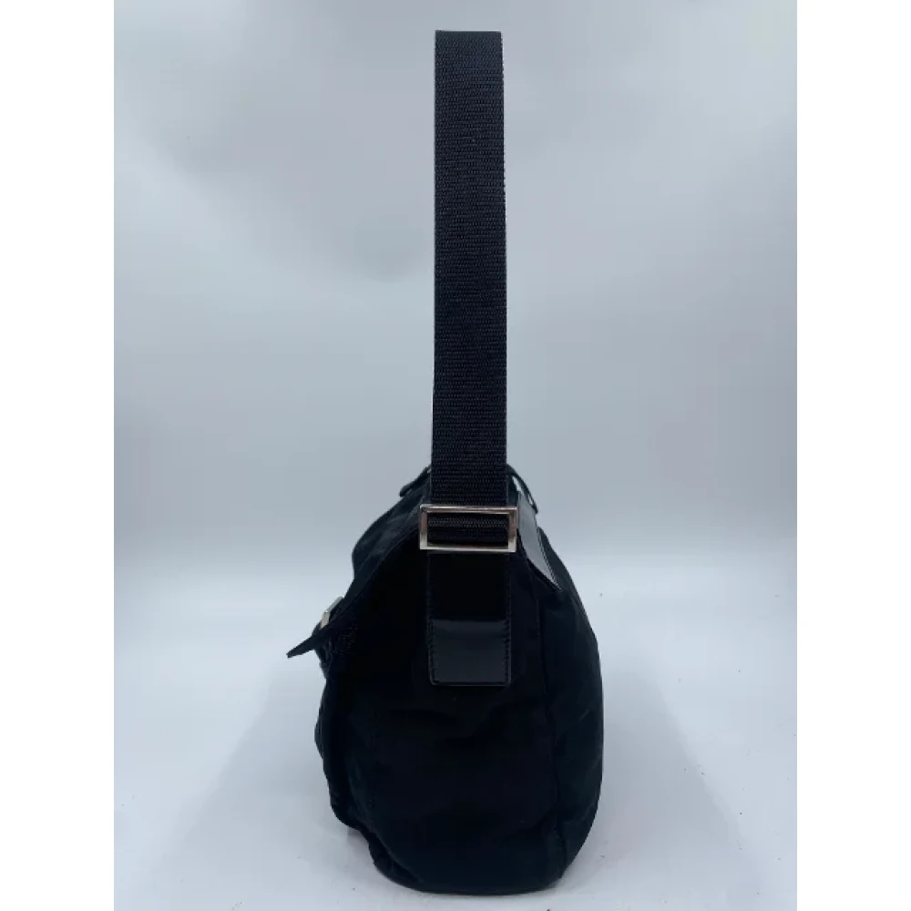 Prada Vintage Pre-owned Nylon prada-bags Black Dames