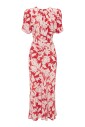 robe-midi-rouge-florale-style-elegant