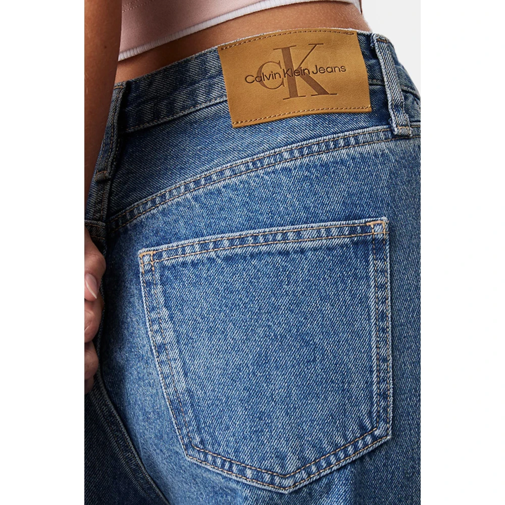 Calvin Klein Jeans Stijlvolle Denim Collectie Blue Dames