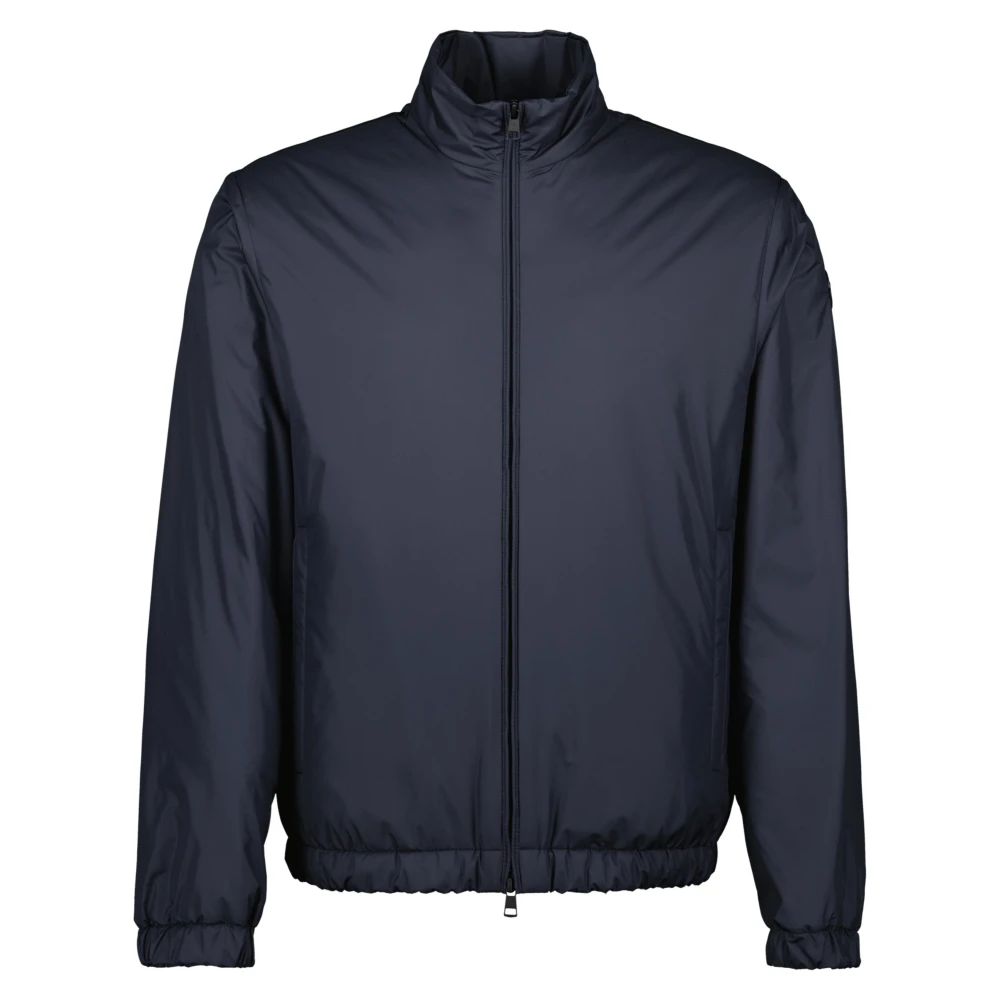 Moncler Blauwe Windjack Berre Lente-Zomer 2025 Blue Heren