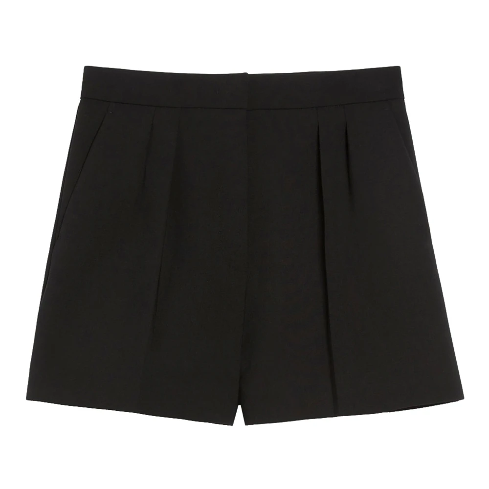 Max Mara Nero ZIC Stijlvolle Zwarte Jurk Black Dames