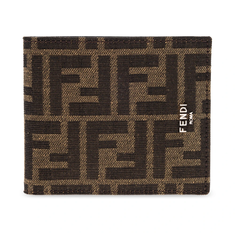 Fendi Men's Brown Wallets & Cardholders, One Size, Ff Wallet