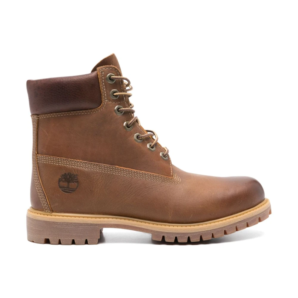 Timberland Men's Brown Premium 6 Inch Lace-Up Boot