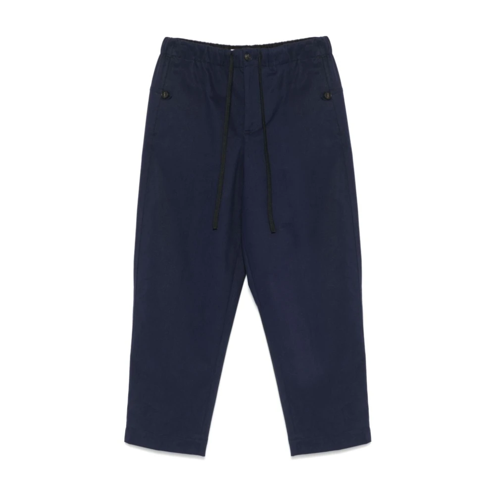 Tela Wijde Broek in Zwart Blue Dames