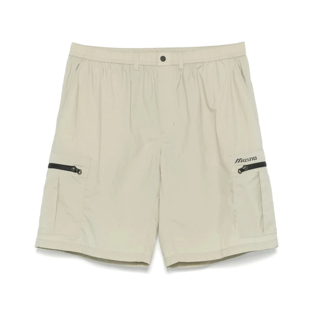 Mizuno Beige Shorts met Ritszakken Beige Heren