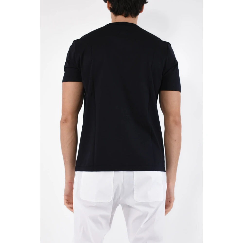 Dondup Jersey T-shirt met slim fit Blue Heren