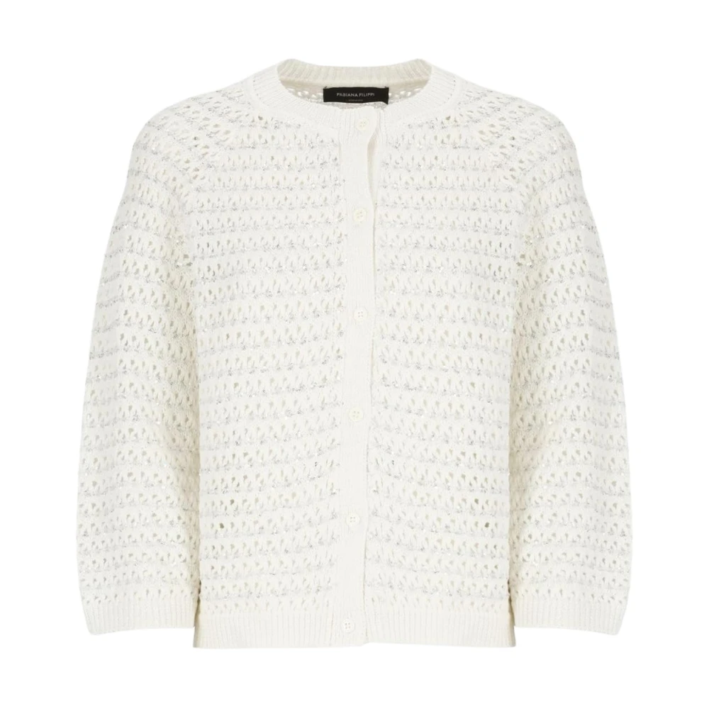 Knitwear > Cardigans - - Fabiana Filippi - Modalova