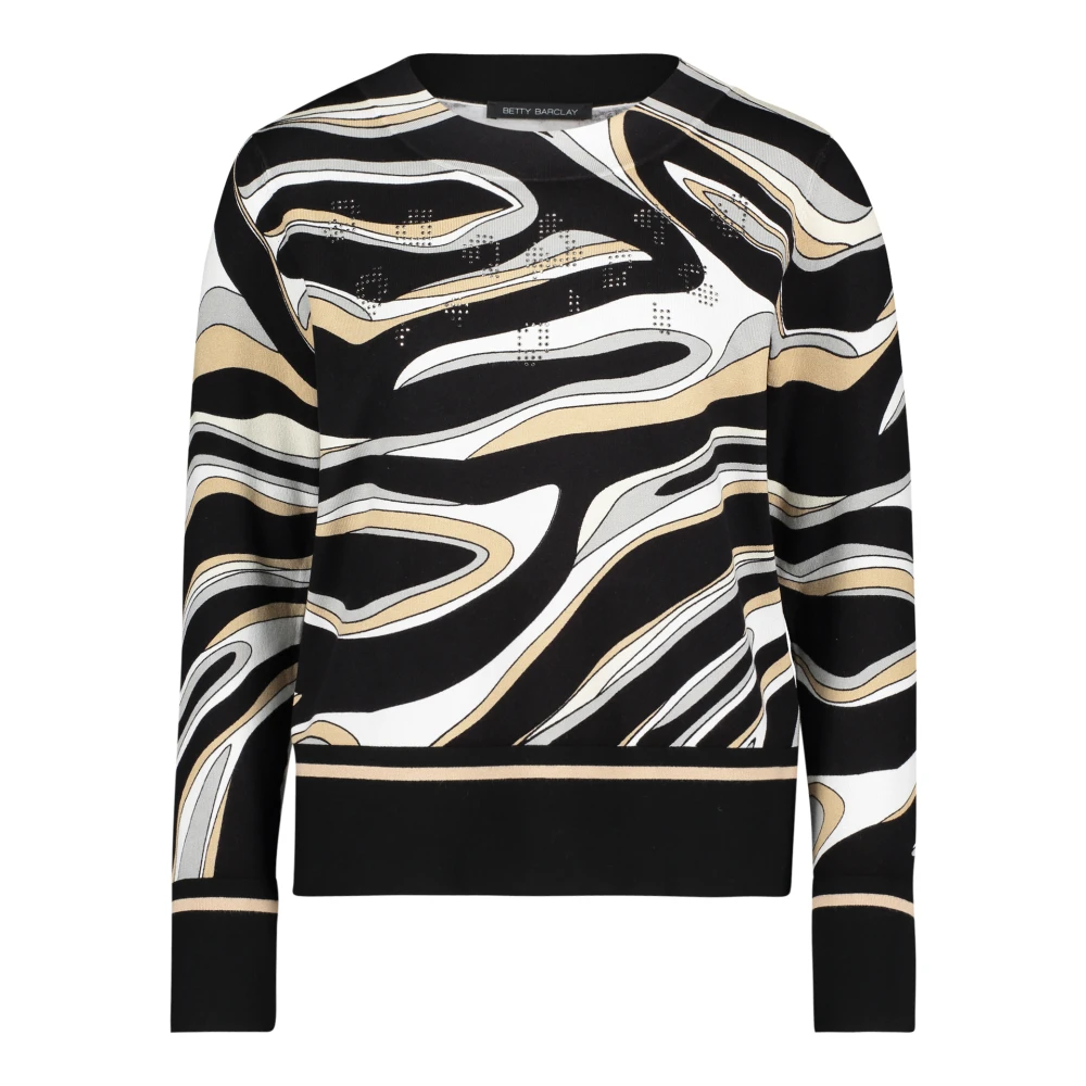 Betty Barclay Dierenprint Gebreide Trui Multicolor Dames