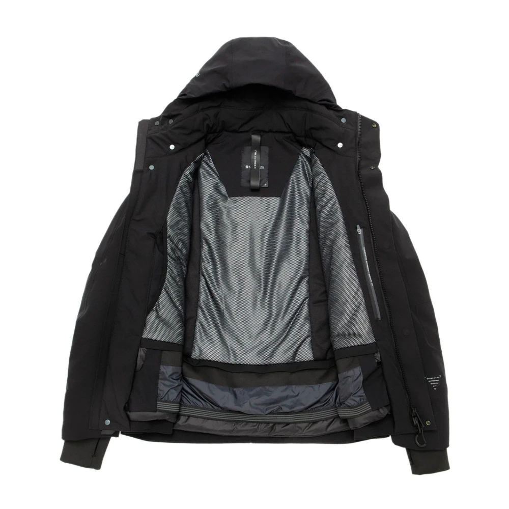 Krakatau Navy Blue Hooded Jacket met slimme zakken Blue Heren